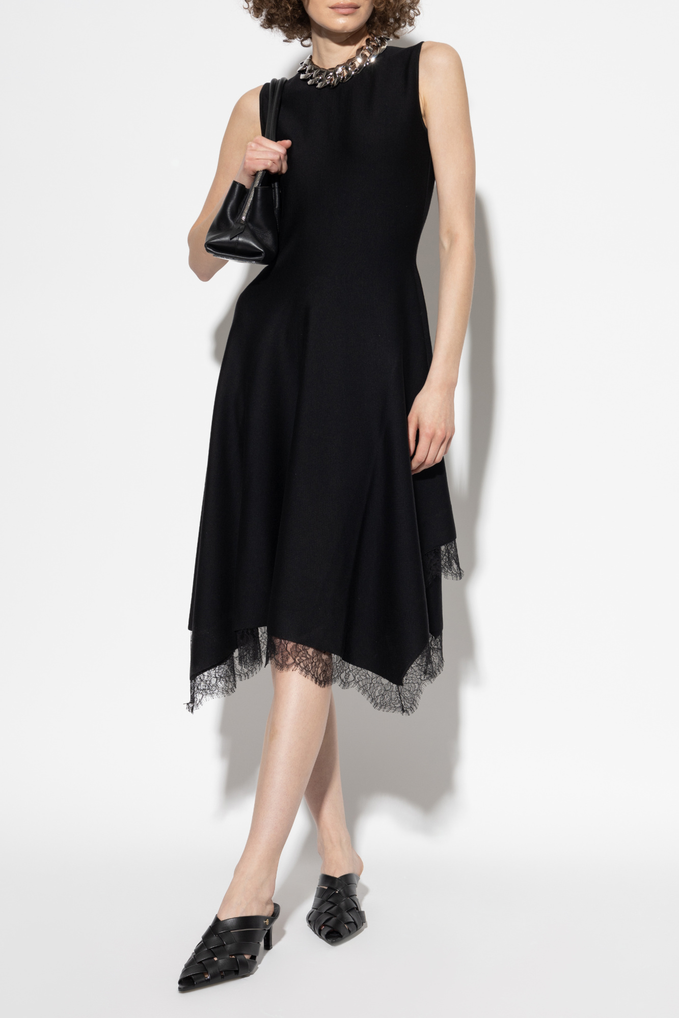 Alexander McQueen Asymmetric sleeveless dress | Women's